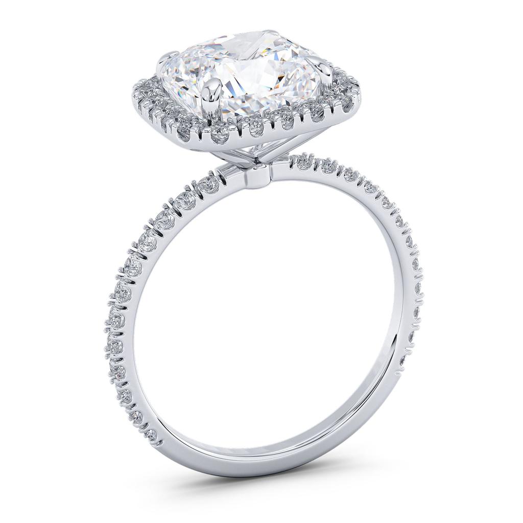 SSELECTS 3 Carat F Color Vs2 Certified Engagement Ring