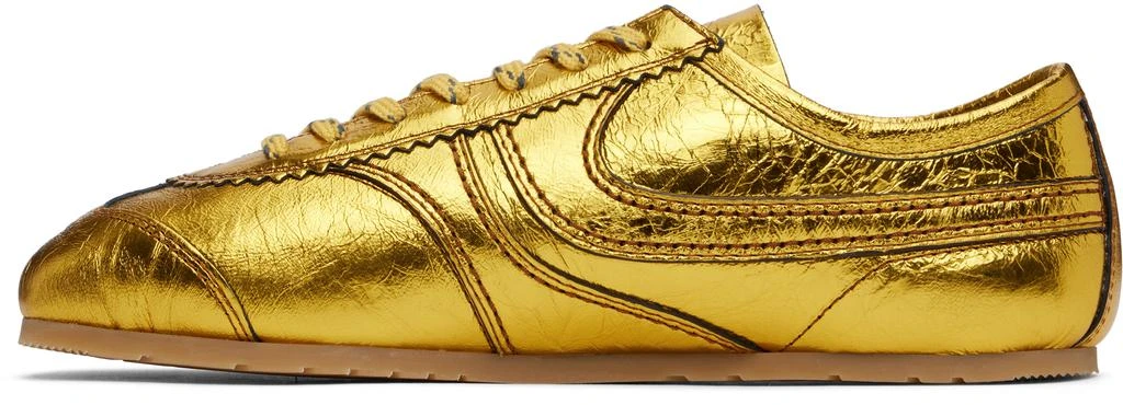 Dries Van Noten Gold Metallic Sneakers 3