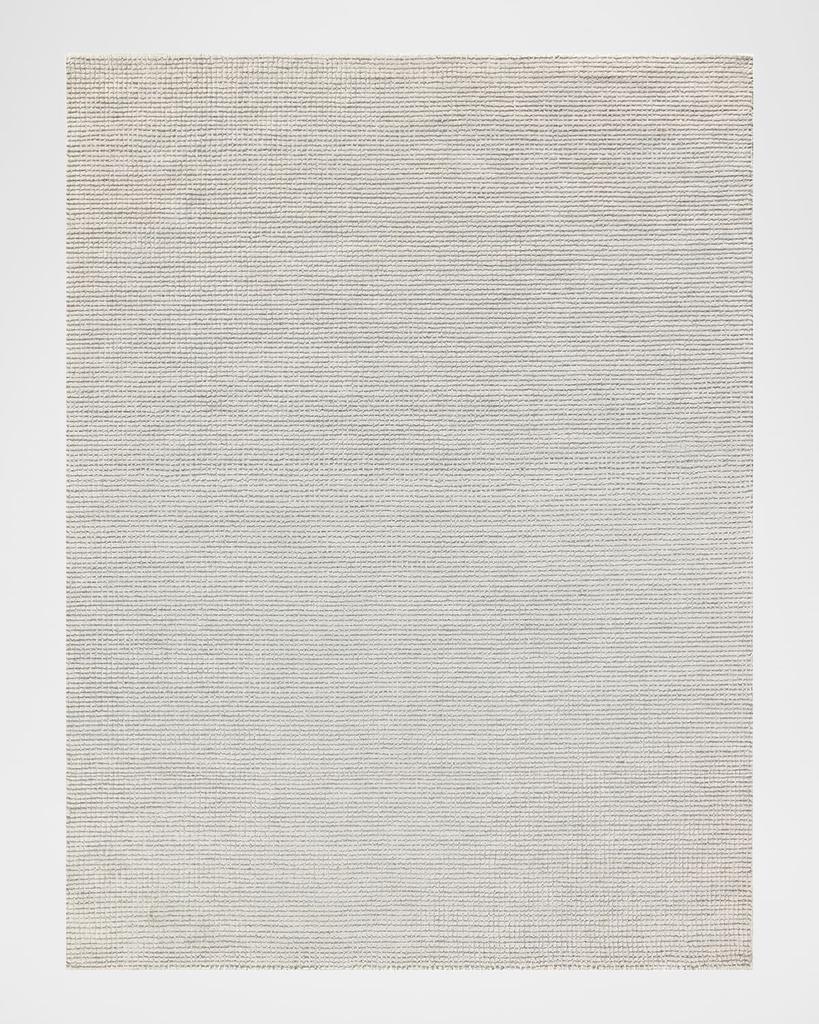 Exquisite Rugs Key West Hand-Tufted Light Silver Rug, 8' x 10'