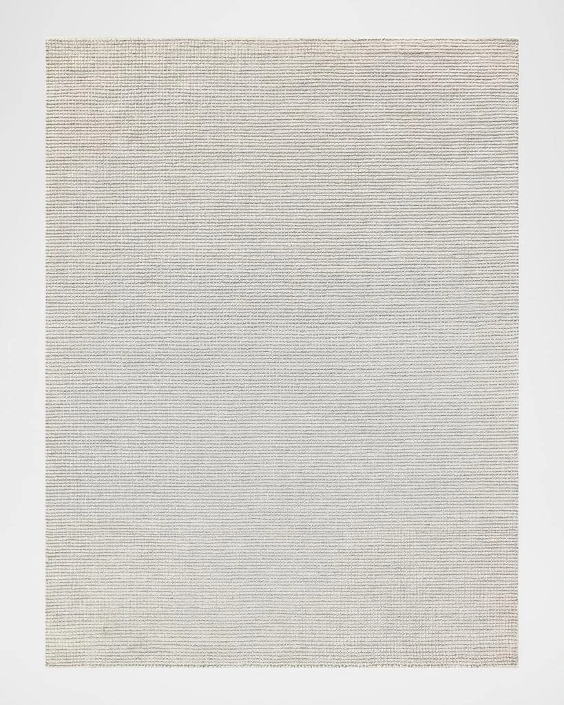 Exquisite Rugs Key West Hand-Tufted Light Silver Rug, 8' x 10' 1