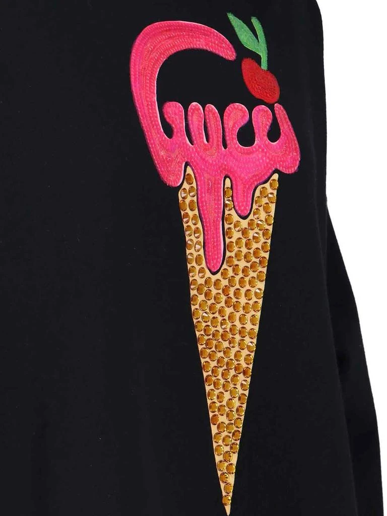 Gucci Gucci Ice Cream Printed Drawstring Hoodie 4