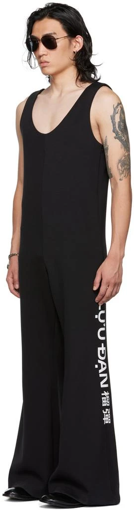 LU
U DAN SSENSE Exclusive Black Slim Jumpsuit 4
