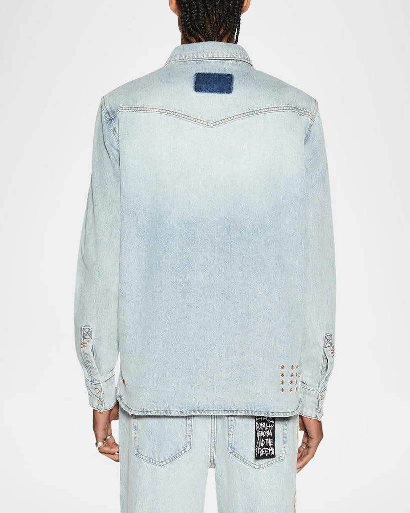 Ksubi Men's Whiplash Paragon Denim Shirt 3