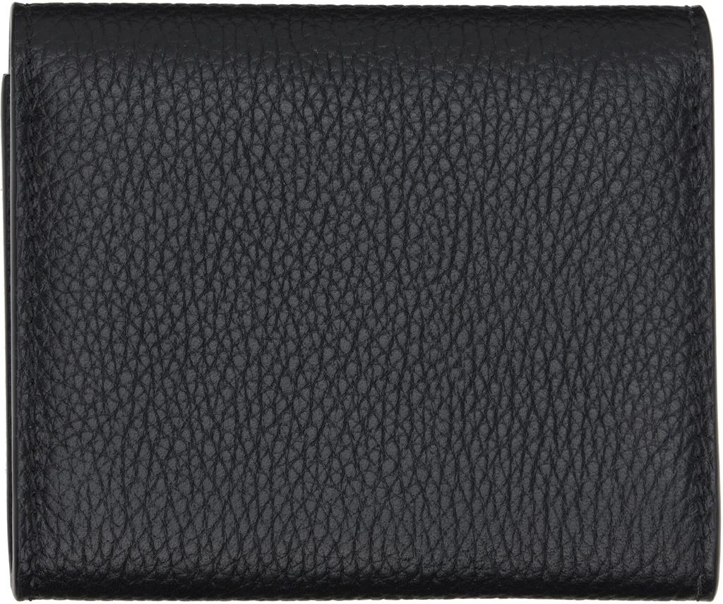 Tom Ford Black Soft Grain Leather Slim Card Holder 2