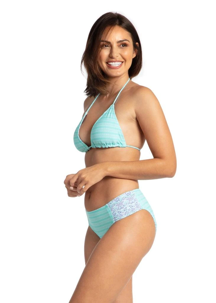 Cabana Life Naples Reversible Ruched Bikini Bottom 4