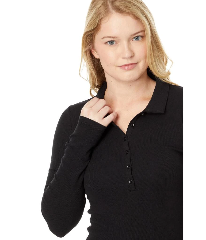 Skin Pima Modal Noel Long Sleeve Polo 3