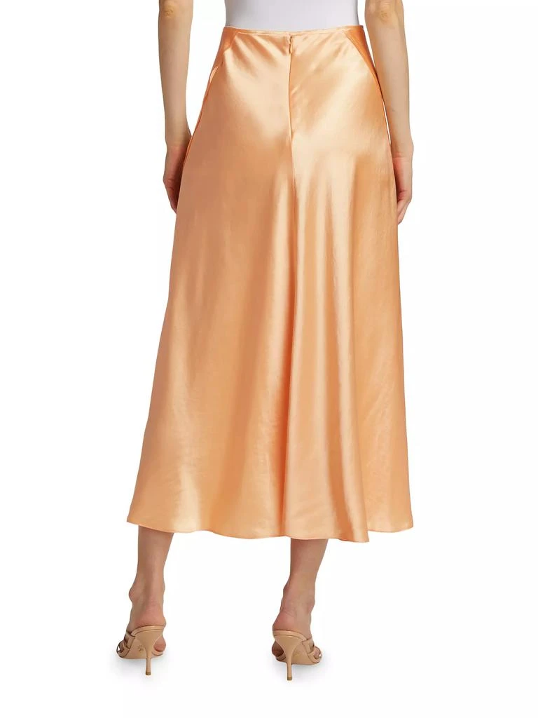 Vince Satin Panelled Slip Skirt 5