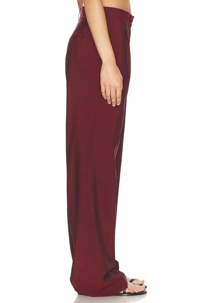 Rohe Rohe - Wide Leg Single Pleated Tailored Trousers 3