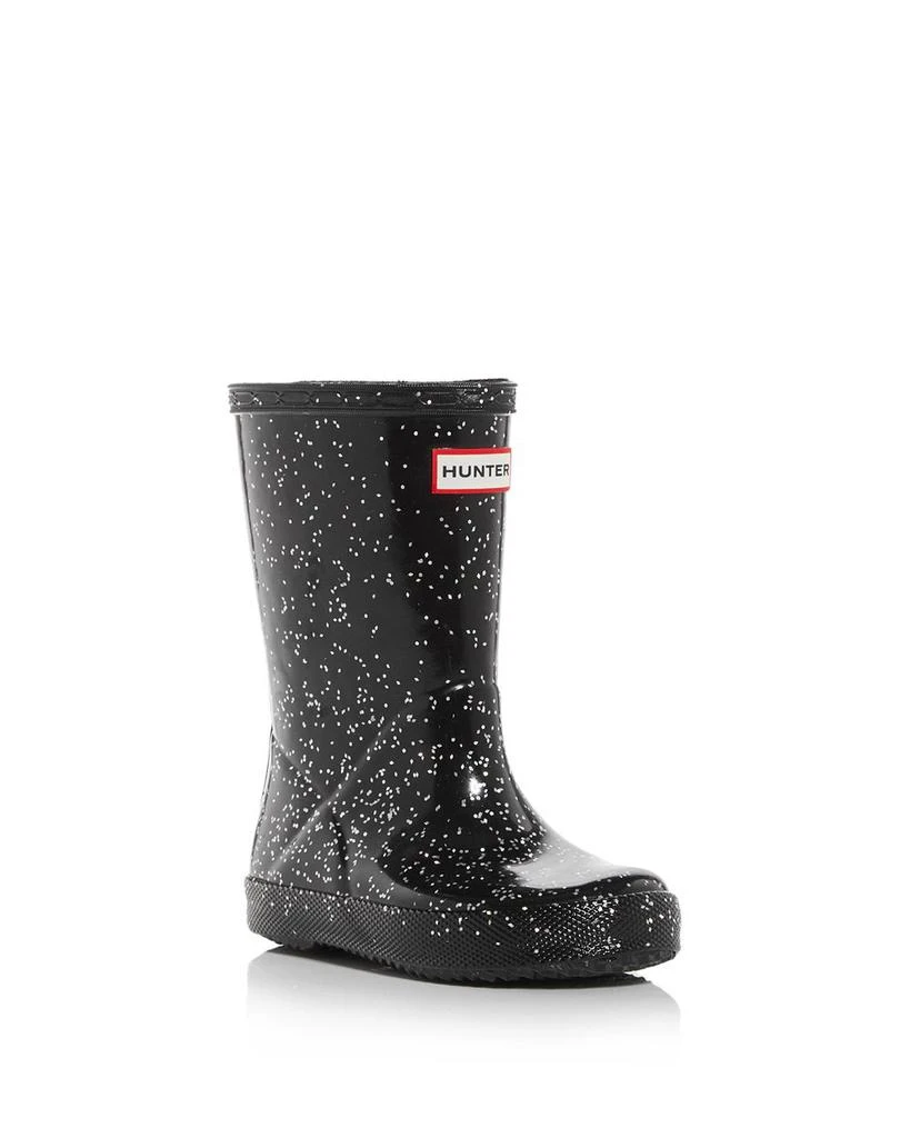 Hunter Unisex Original Kids First Classic Glitter Rain Boots - Toddler, Little Kid 1