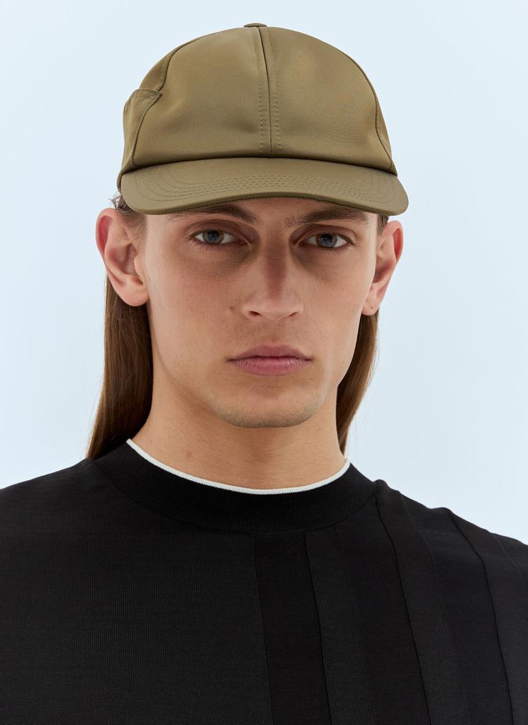 【JACQUEMUS】La Casquette Ovaly Ball Cap 2colors Jacquemus Men's' La Casquette Ovalie Baseball Cap in Black