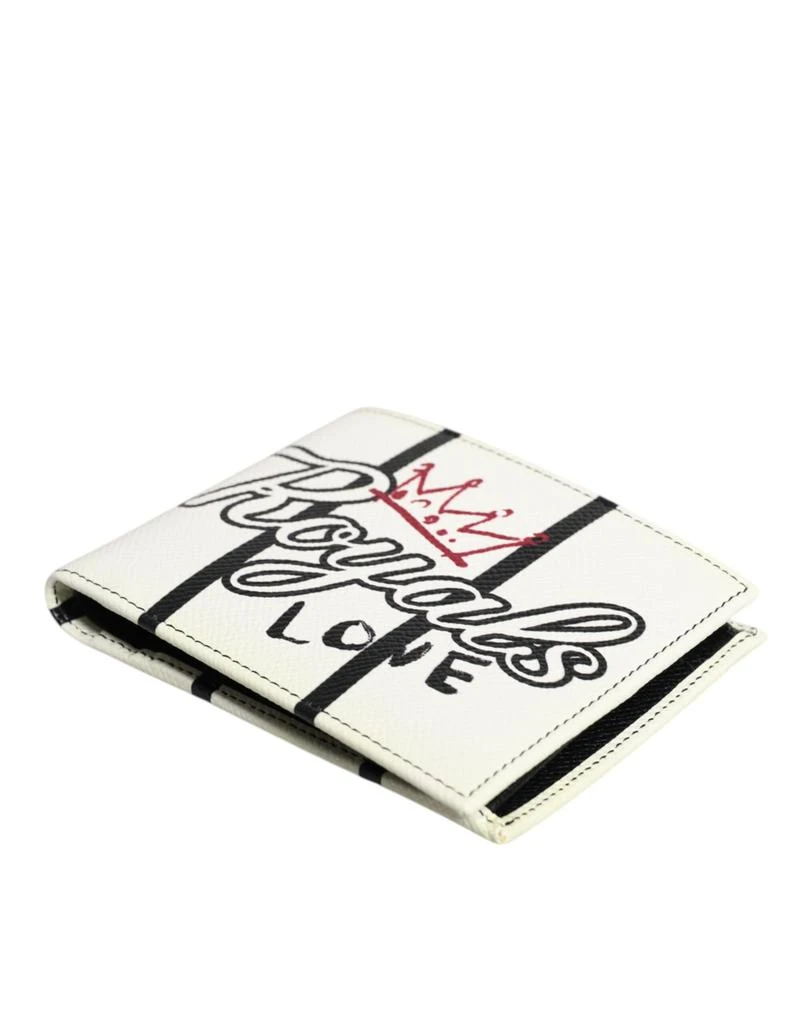 Dolce 
Gabbana Leather DG Crown Royals Bifold Card Holder Men
s Wallet (Pre-Owned) 5