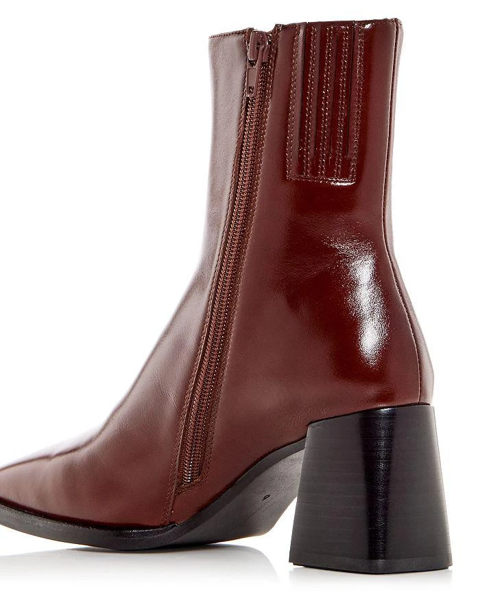 Jeffrey Campbell Women's Sherpal Block Heel Booties 5