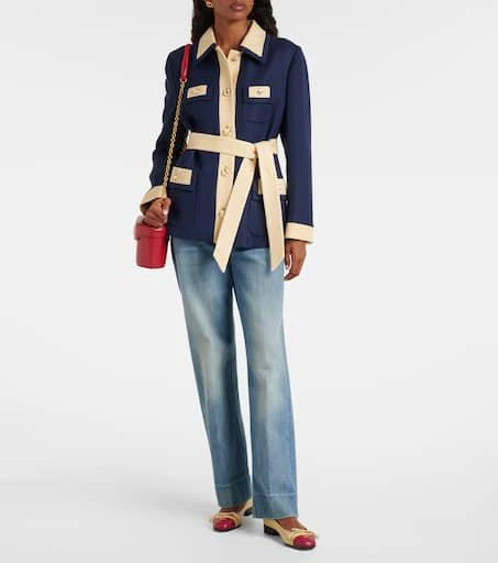 Valentino Valet Du Roi VLogo leather ballet flats 3