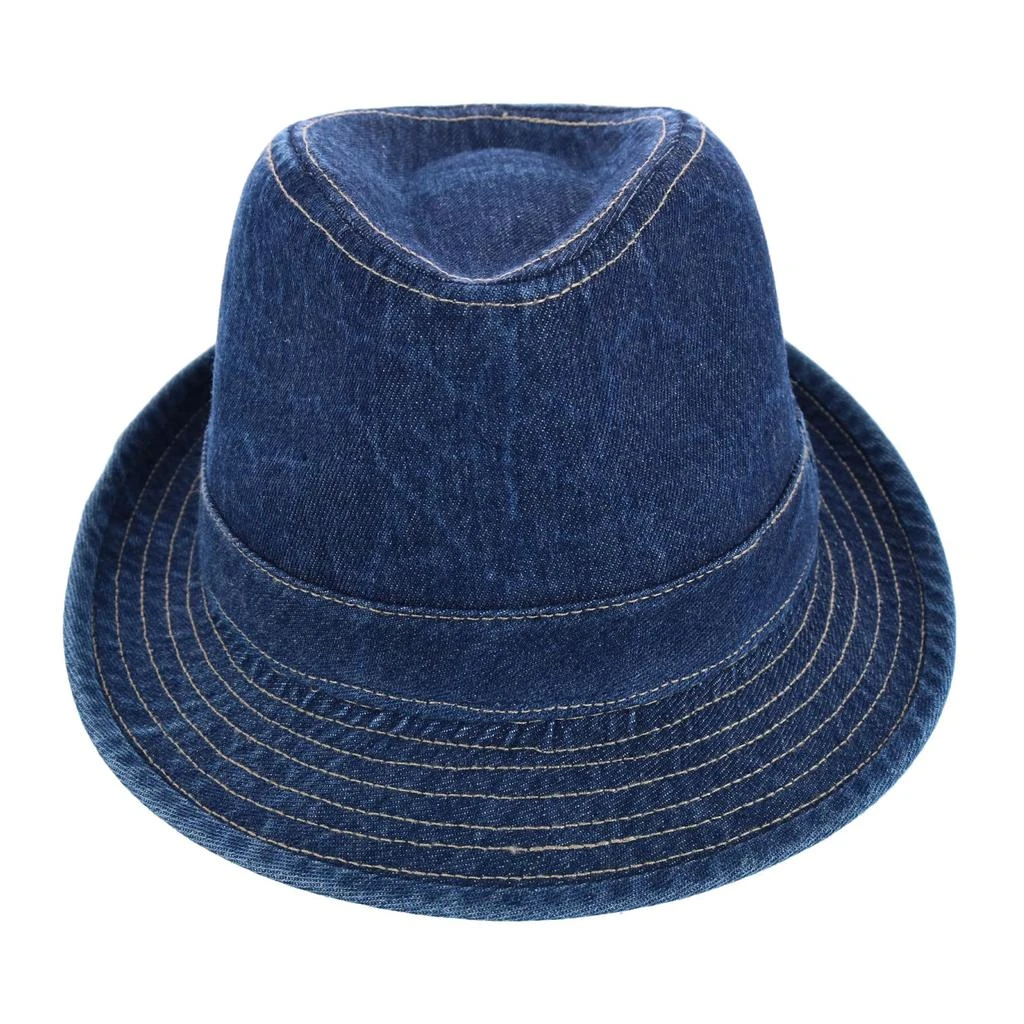 Epoch Hats Company Men's Cotton Denim Fedora Hat 2