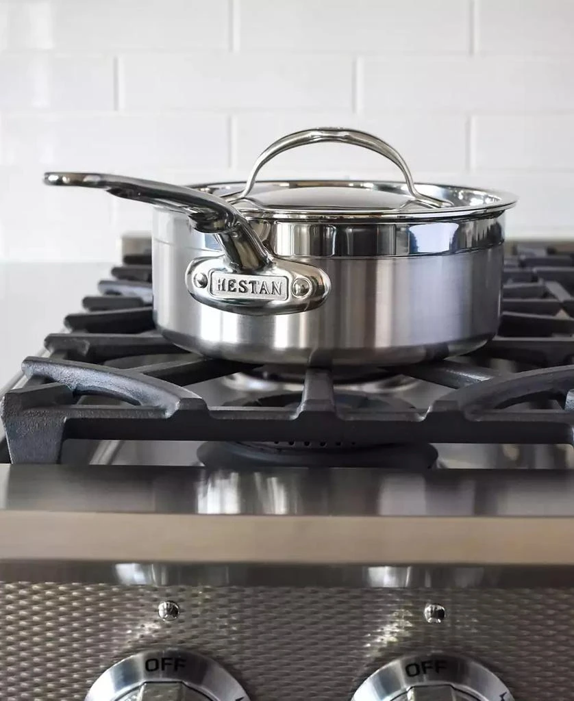Hestan ProBond® Clad Stainless Steel 2-Quart Covered Saucepan 5