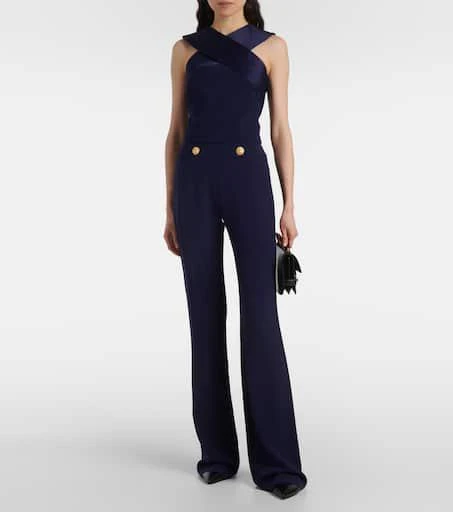 Balmain Satin crêpe top 2