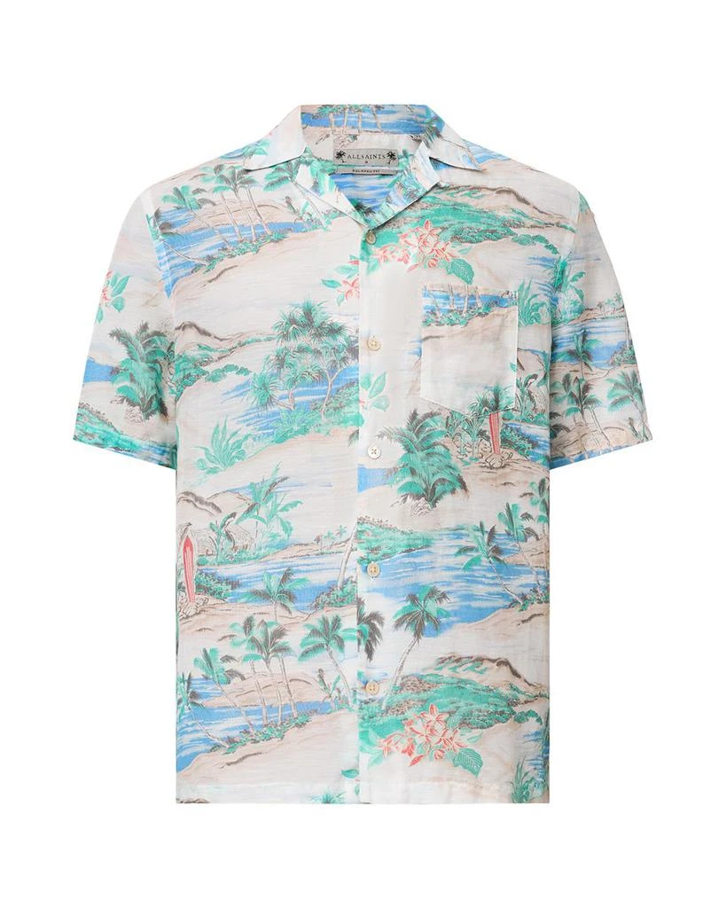 ALL SAINTS Biarritz Short Sleeve Shirt 7