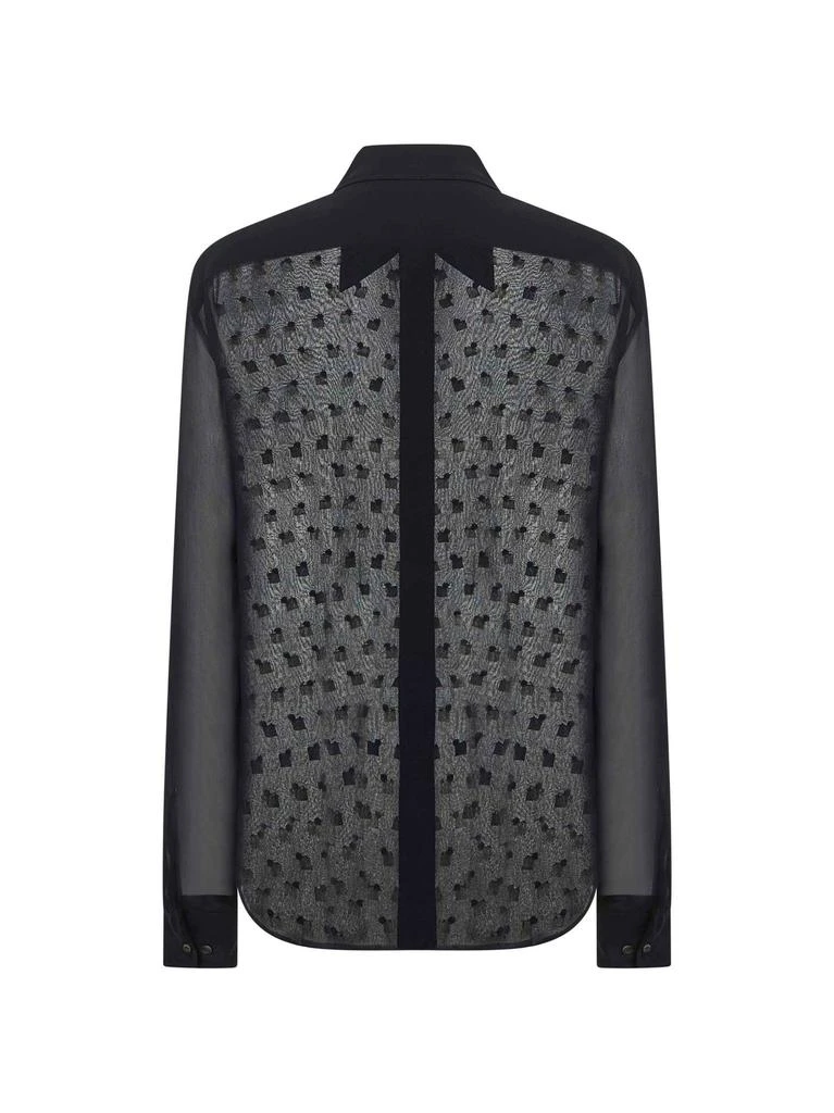 Dries Van Noten Dries Van Noten Embellished Curved Hem Shirt 2