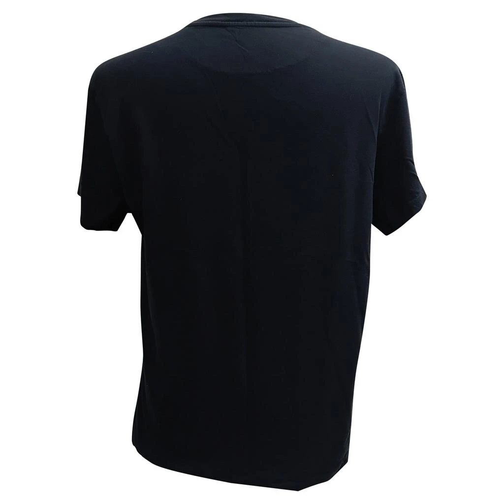 Jil Sander Logo-Patch T-Shirt in Black Cotton 4