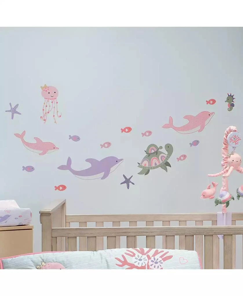 Lambs 
Ivy Sea Dreams Dolphins/Turtles/Fish Underwater/Nautical Wall Decals 3