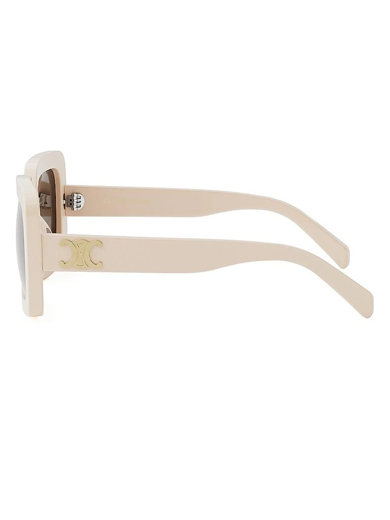 Celine Triomphe 56MM Square Sunglasses 3