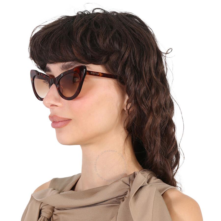 BERTHA Ladies Tortoise Cat Eye Sunglasses BRSIT104-2