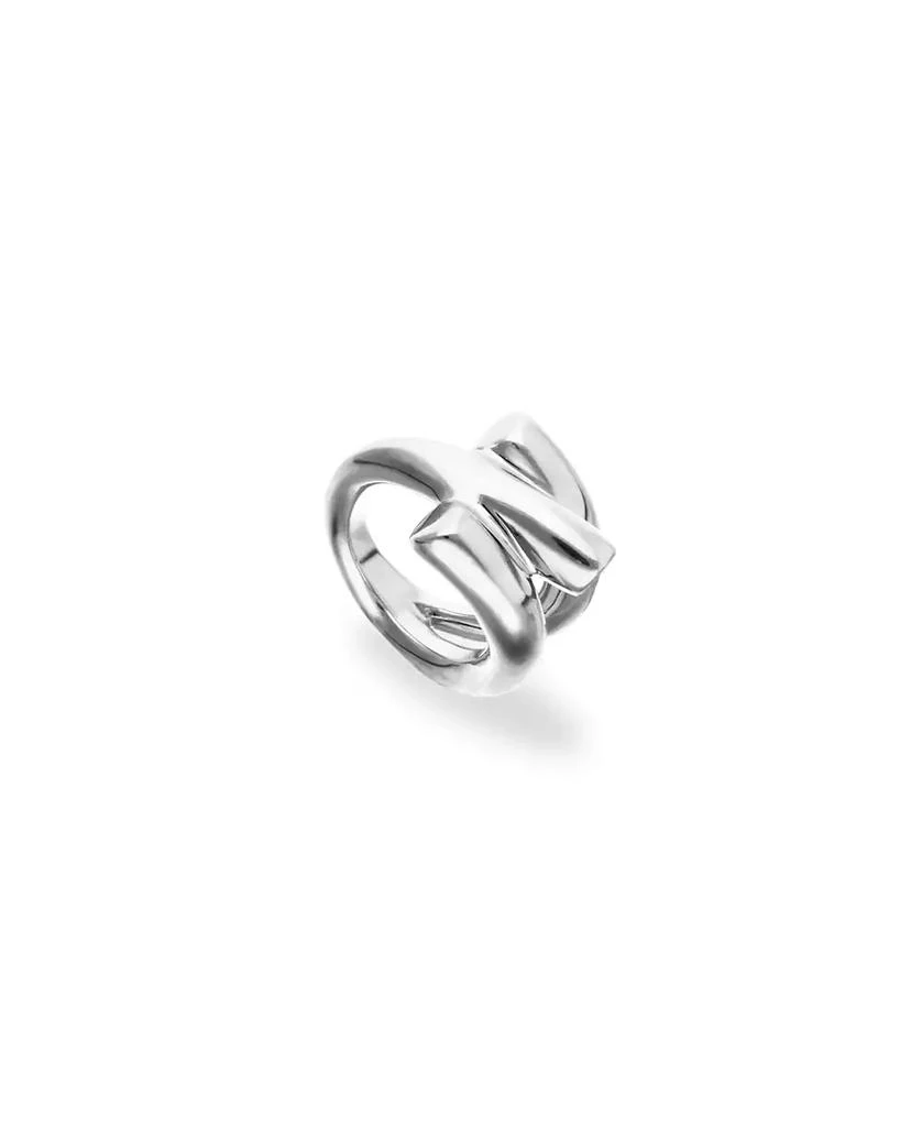 UNOde50 Sterling Silver Plated Alloy Ring in the Shape of a Tube