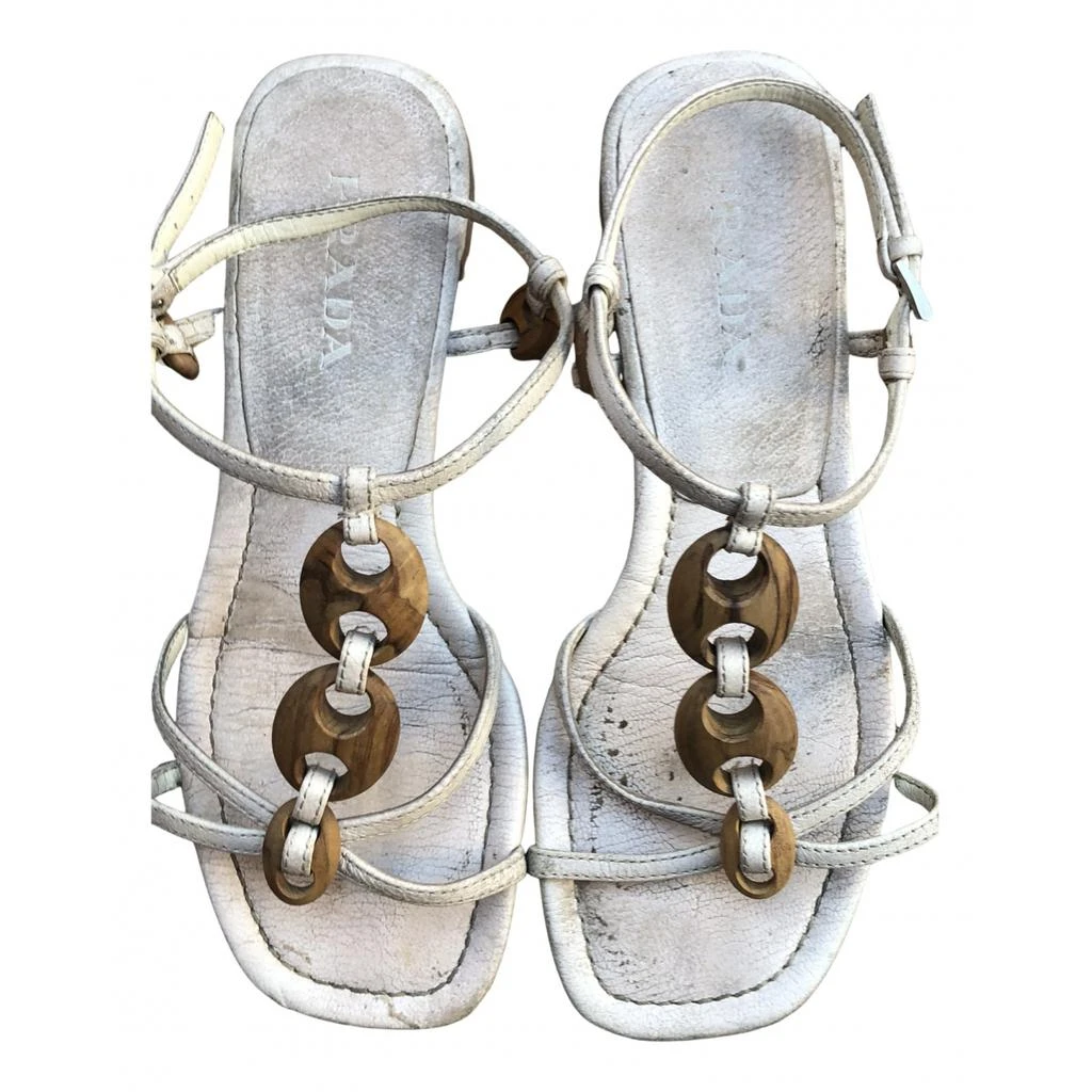Prada Prada Leather sandals 1