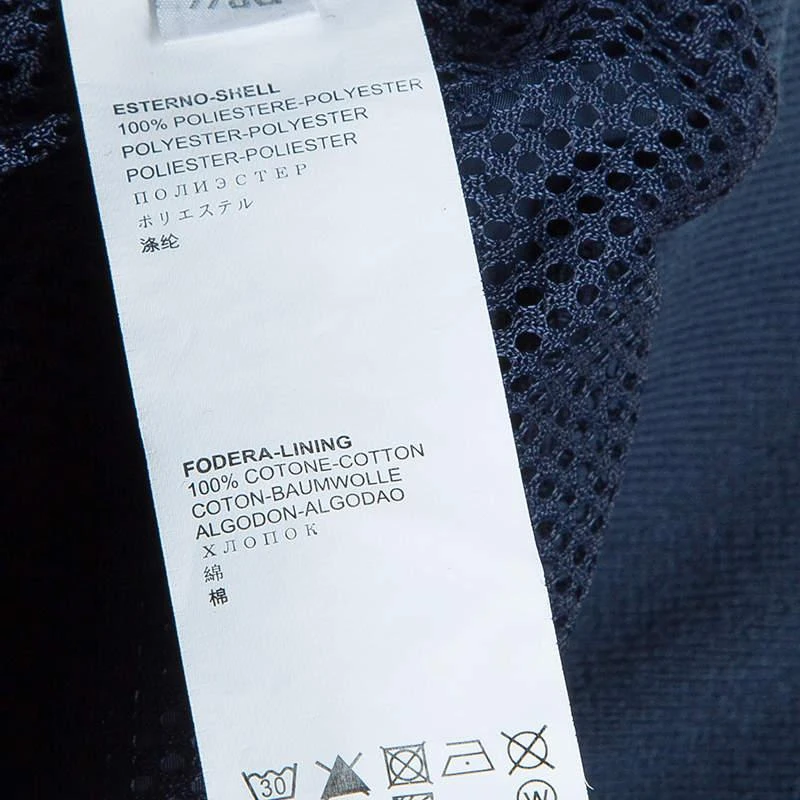 Gianfranco Ferre GF Ferre Dark Blue Rain Jacket 8 Yrs 10