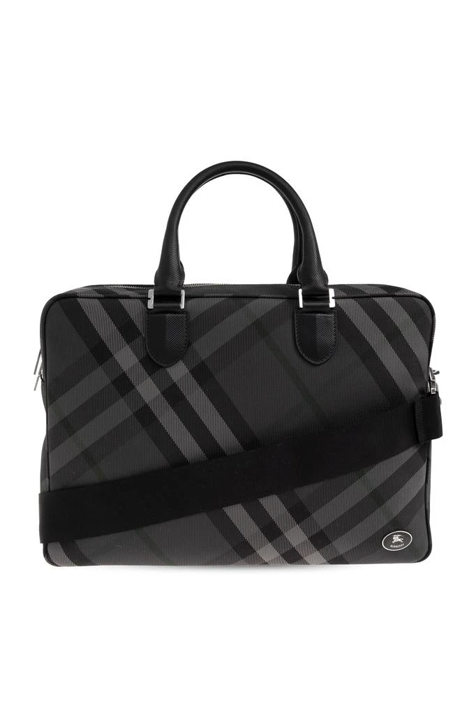 Burberry ‘Grid’ briefcase