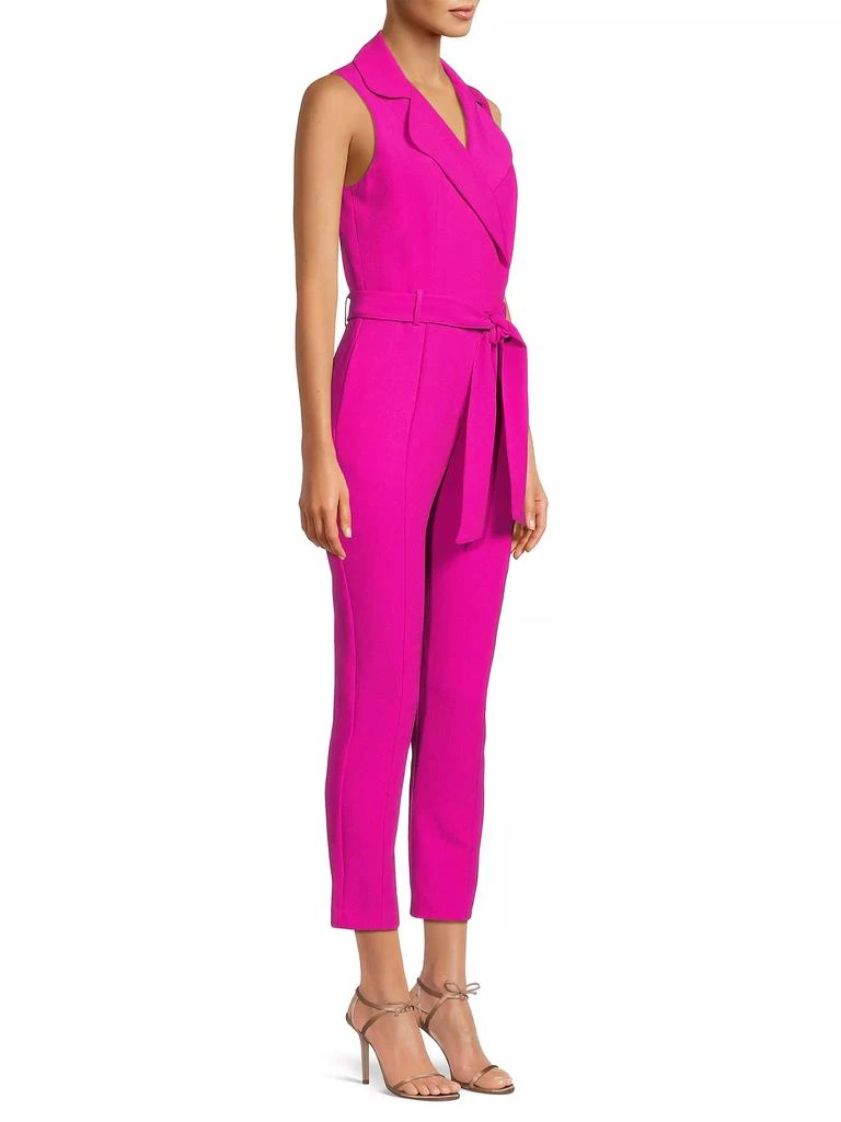 Black Halo Danica Belted Sleeveless Jumpsuit 4