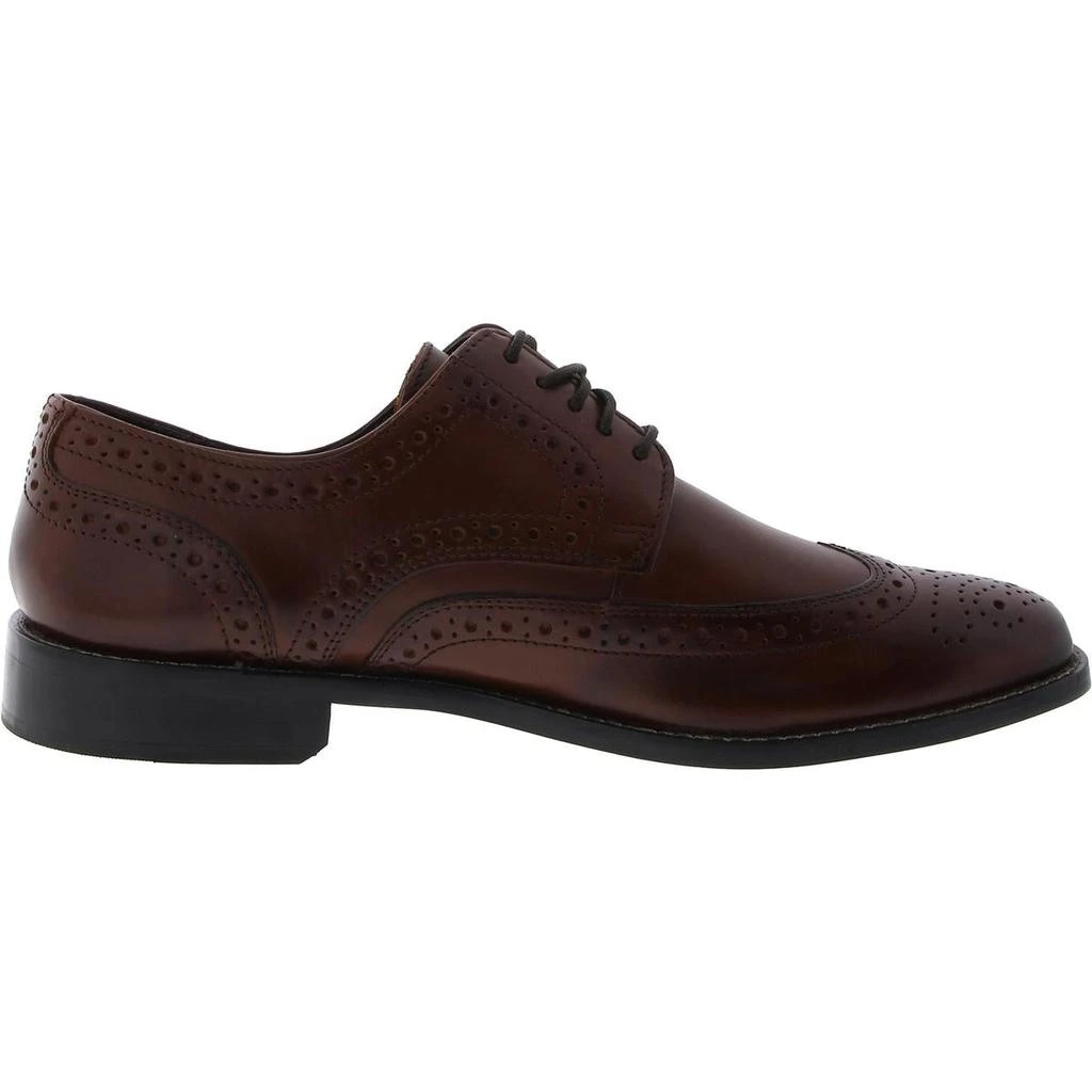 Nunn Bush Nelson Mens Leather Wingtip Derby Shoes 3