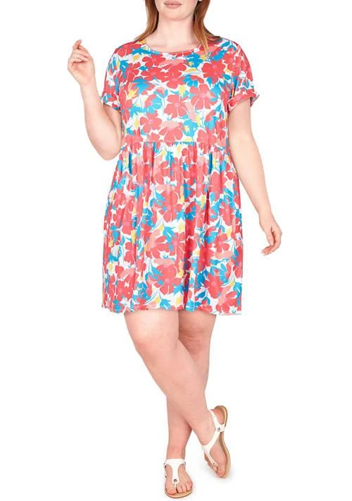 Larky Lark Lark Easy Fit Dress In Whimsical Daisy 1