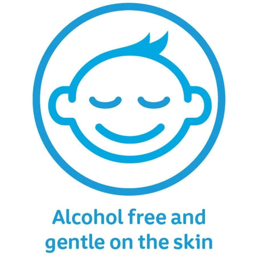 Johnson's Baby Hand & Face Gentle Cleansing Wipes, Alcohol-Free 25 8