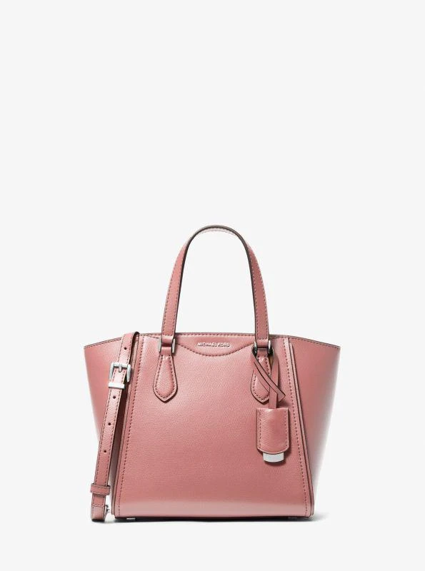 Michael Kors Taryn Small Leather Convertible Crossbody Bag 1