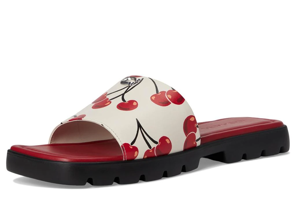 Coach Florence Sandal with Cherry Print 7