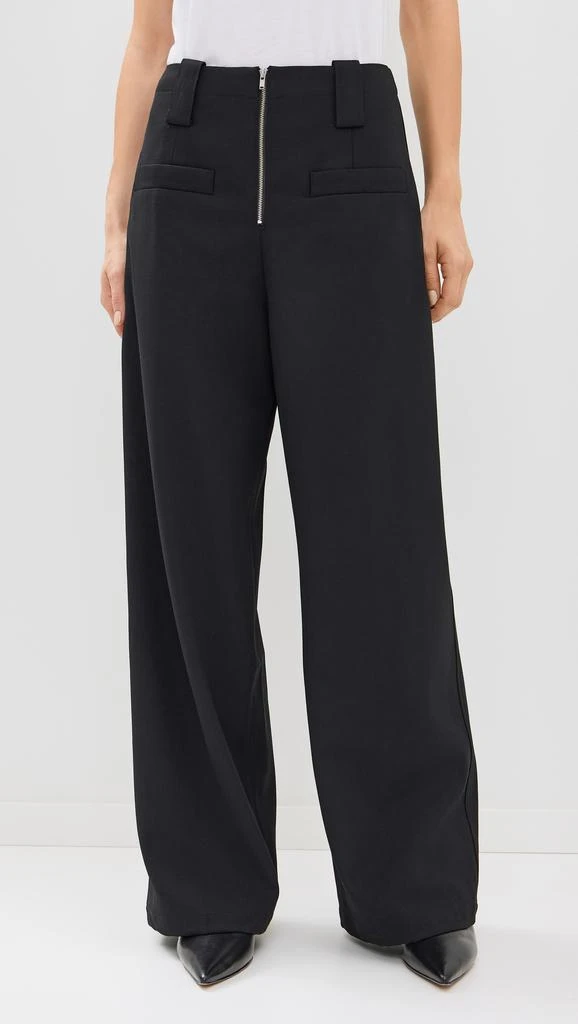 Pixie Market Zip Wide Leg Pants 6