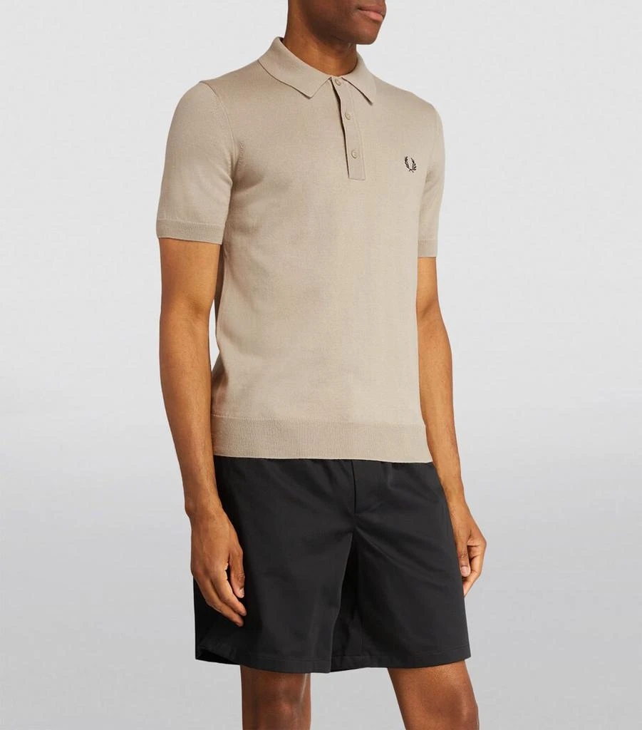 Fred Perry Merino Wool-Cotton Polo Shirt 3