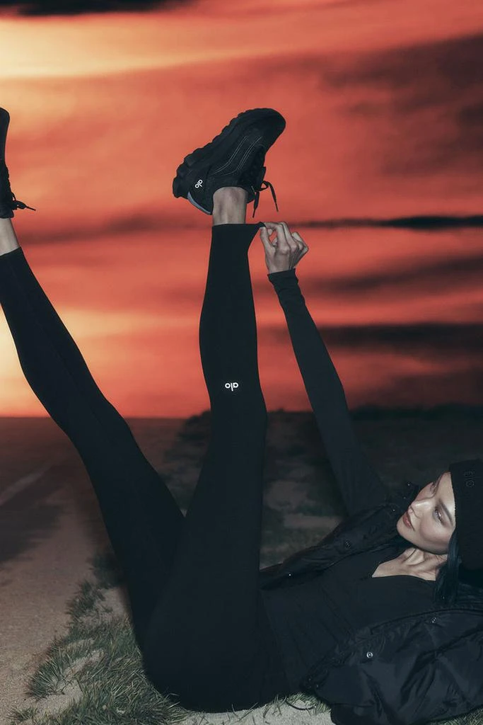 Alo ALO Softsculpt High-Waist Legging - Green Olive 1