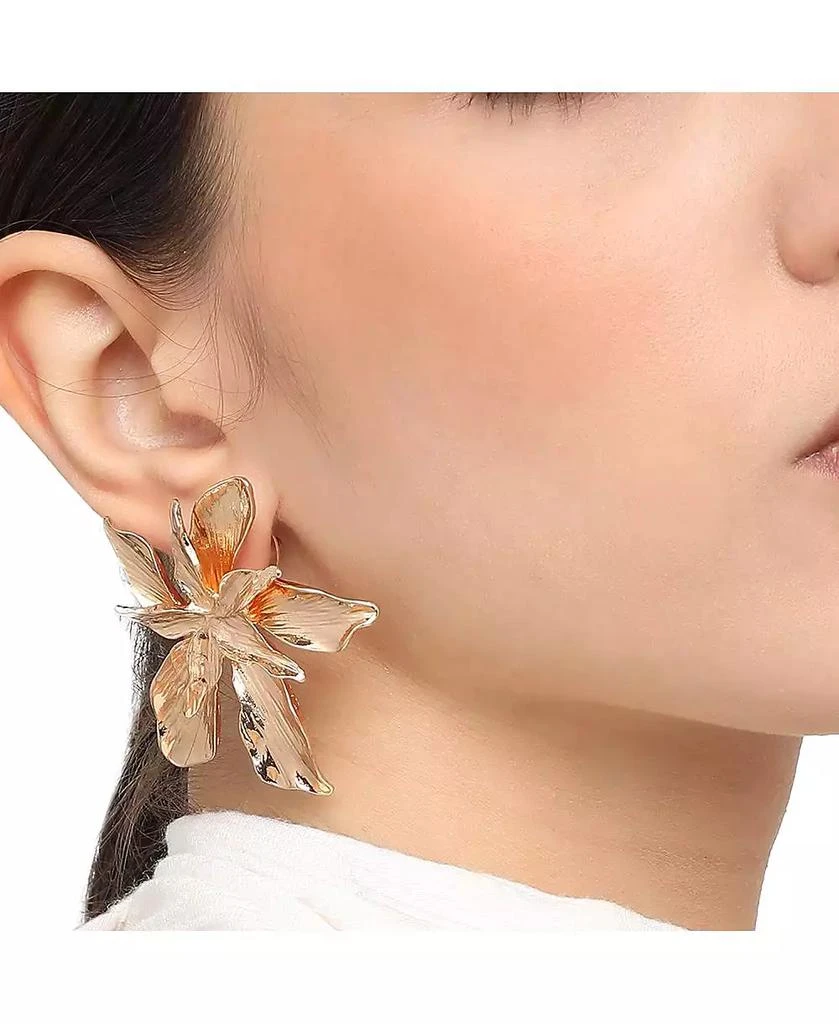SOHI Withered-Flora Studs Earrings 4