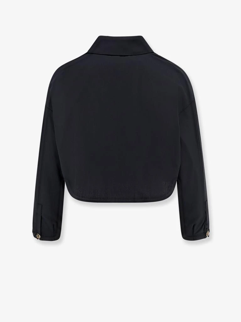 ELISABETTA FRANCHI Kemeja cotton shirt with embroidery 2