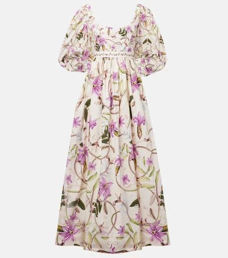 Agua by Agua Bendita Viviane floral cotton maxi dress 1