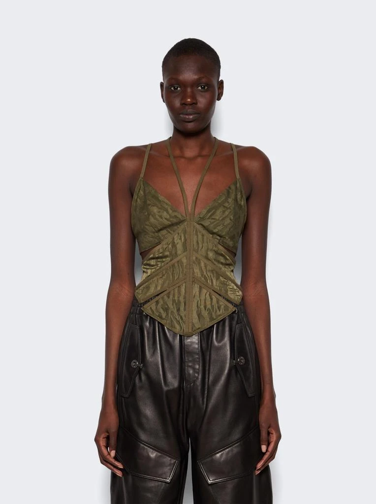 Dion Lee Camo Lace Corset 3