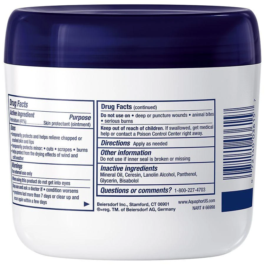 Aquaphor Children's Healing Ointment, Skin Protectant 4