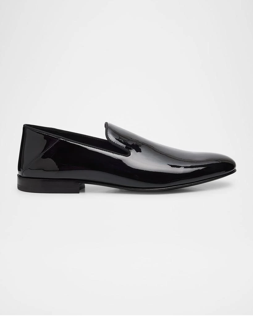 Stuart Weitzman Men's Buzz Patent Leather Loafers 1