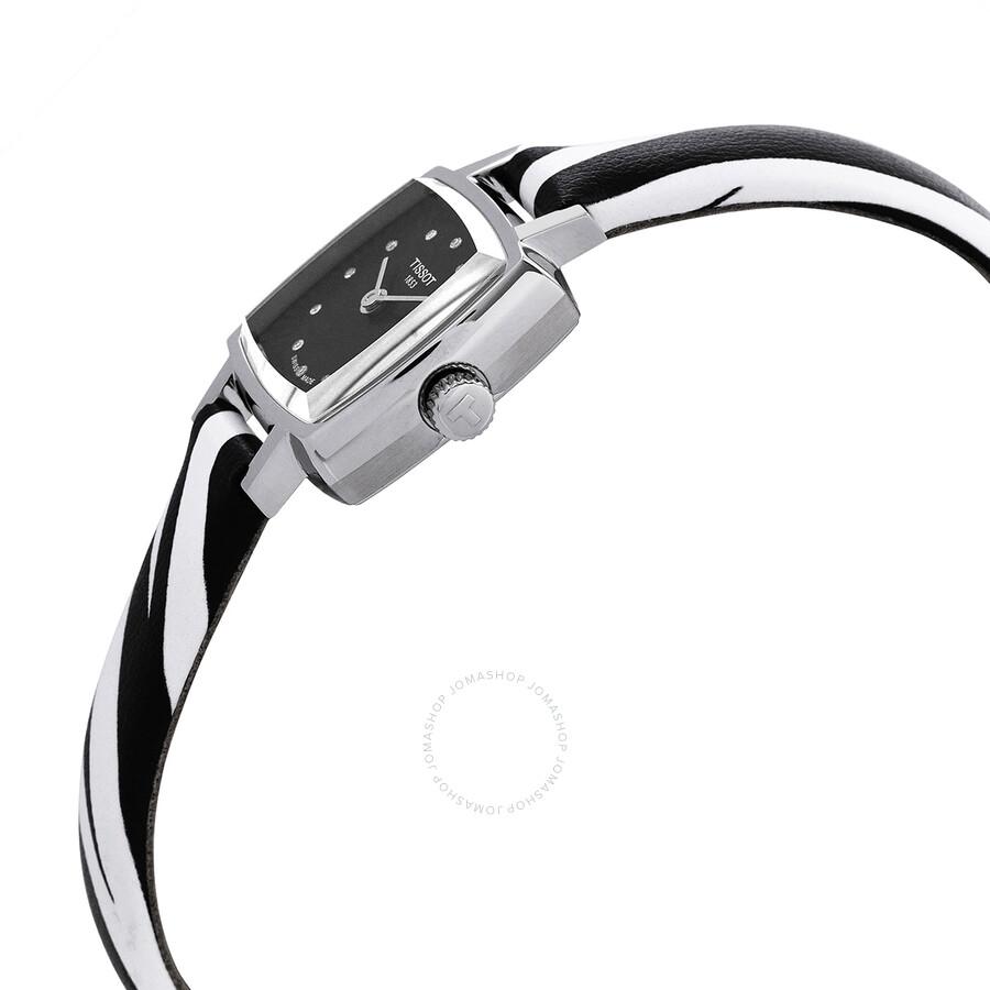 Tissot Lovely Quartz Diamond Black Dial Ladies Watch T058.109.17.056.00