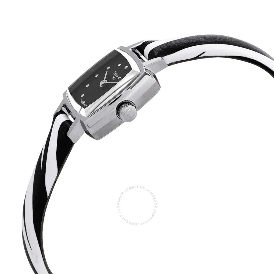Tissot Lovely Quartz Diamond Black Dial Ladies Watch T058.109.17.056.00 2