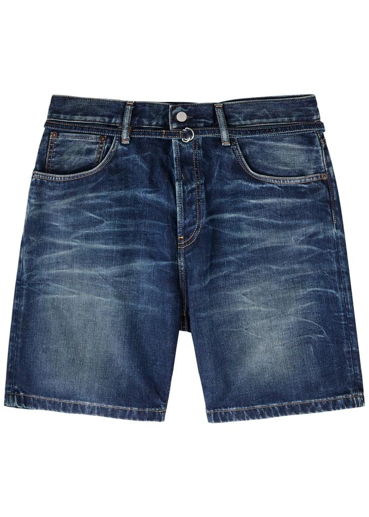 Acne Studios Roland belted denim shorts 1