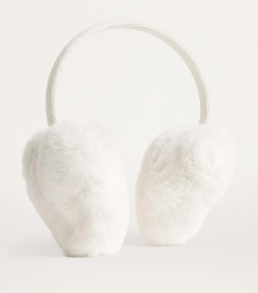 Yves Salomon Rabbit Fur Ear Muffs 2