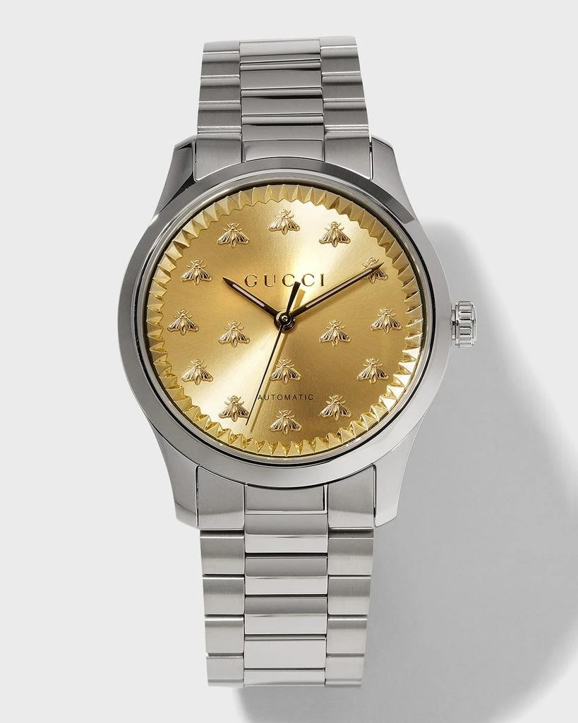 Gucci Men's G-Timeless Multibee Automatic Steel Watch, 38mm 1